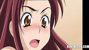 Ucensurert hentai-porno: Stor kuk-action – erotisk anime