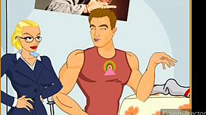 Big Ass Blonde Charlie Takes Monster Cock In Anal Assfucking Scene