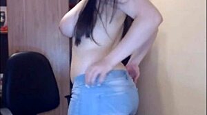 teen with huge natural tits on webcam