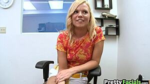 Want to see Yasmine Gold's slutty facial?