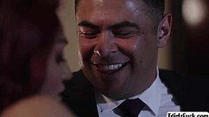 Busty Transsexual Jessy Dubai Deepthroats and Anals Hard