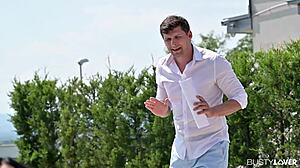 Kira Queen and Kesha Ortega Get Fucked Poolside!