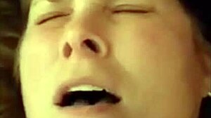 busty milf brunette sucking bbc dildos while masturbating