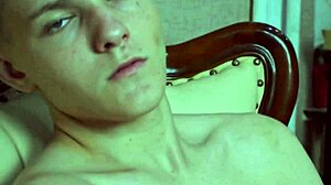 Putting out the fire a lot of cum on face