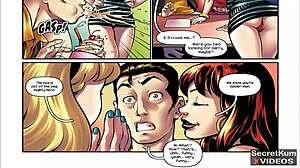 spider-man valentine threesome in uniform group fun