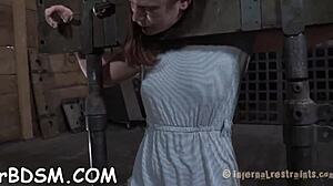 Bound Chick Craves Wild Pussy Pleasuring