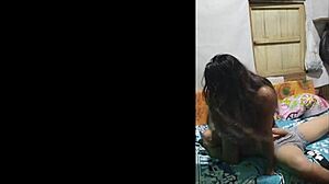 Mi hermanastra se me sube en mi pecho se quita el calzon y me chupa el pene yo le chupo la vagina y tiene orgasmos intensos