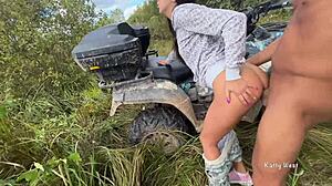 Drove a Stunning Beauty for Wild ATV Action