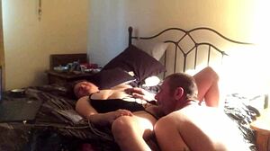 Milf Step Mommy Bonds with Stepson in Family Setting