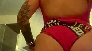 blonde dancer performs graceful moves in captivating style