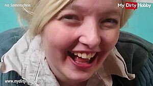 Redhead blowjob tutorial with deepthroat!