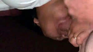 Asian big ass deepthroat action here