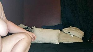 I creampied that hot milf's pussy in a passionate sex session