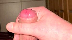 young RUSSIAN DICK close UP cumshot