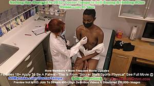 Ebony soccer star jewel undergoes sports physical with doctor tampa com