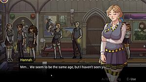 ホグワーツ魔法ゲームでハーマイオニーが放課後にチンポを吸う