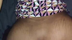 brunette comes over after the party for a casual visit