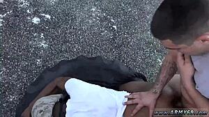 army recruit gets first gay blowjob in philippines