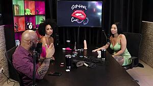 vitoria beatriz shows orgasm sounds in sensual anal game