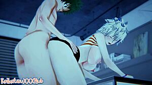 i fuck mama bakugo while cleaning house