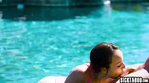 New pool guy with big cock bangs horny milf Lexi Luna