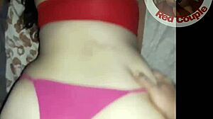 Wife bends over for doggystyle with big ass