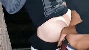 Two Bold Guys Bareback in São Paulo Streets