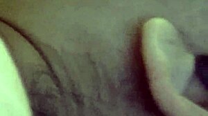 Amateur couple shares intimate homemade moment