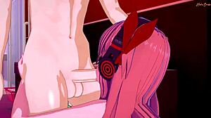 Chelsea deep throats a cock and gets fucked - akama hentai