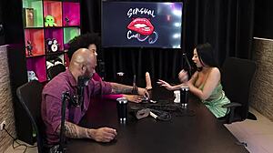 vitoria beatriz shows orgasm sounds in sensual anal game