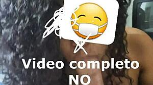 brunette comes over after the party for a casual visit