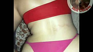 Wife bends over for doggystyle with big ass