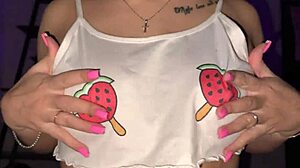 Intense homemade blowjob by couple