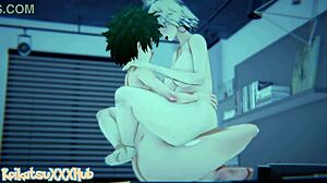 i fuck mama bakugo while cleaning house