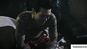 Blonde Stepsister's Rough Encounter