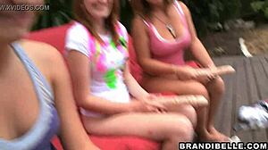 Brandi Belle Conducts Intense Dildo Experiments With Toys On Her Brunette Body