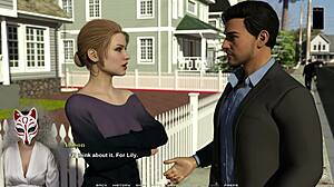 Race of life - 3 busty milf wearing sexy stockings