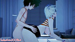 i fuck mama bakugo while cleaning house