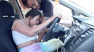 Stranger bangs me hard on the street