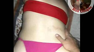 Wife bends over for doggystyle with big ass