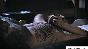 Blonde Stepsister's Rough Encounter