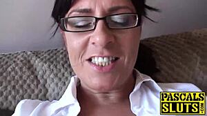 amber fingers her wet pussy alone