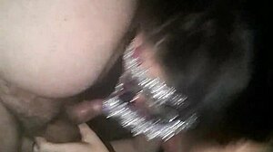 Delicious Blowjob And Fucking With My Little Cuckold