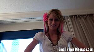 Mistress Humiliates Slave With Tiny Cock In BDSM Domination