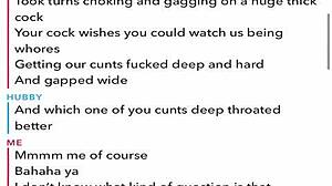 Sexting and cuckolding husband on snap chat