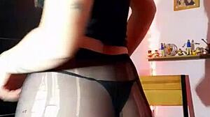 Young Latina TEEN DOES HOMEMADE WEBCAM SHOW FOR HER BOYFRIEND