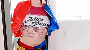 Amazing costume arielle aquinas pov blowjob on knees!