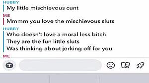 Sexting and cuckolding husband on snap chat