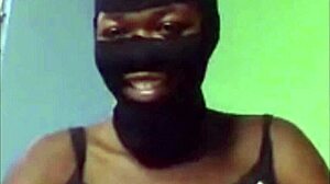 Cyndy trains with her master.