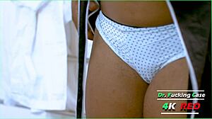 Horny nurse riding a patient dick in the hospital